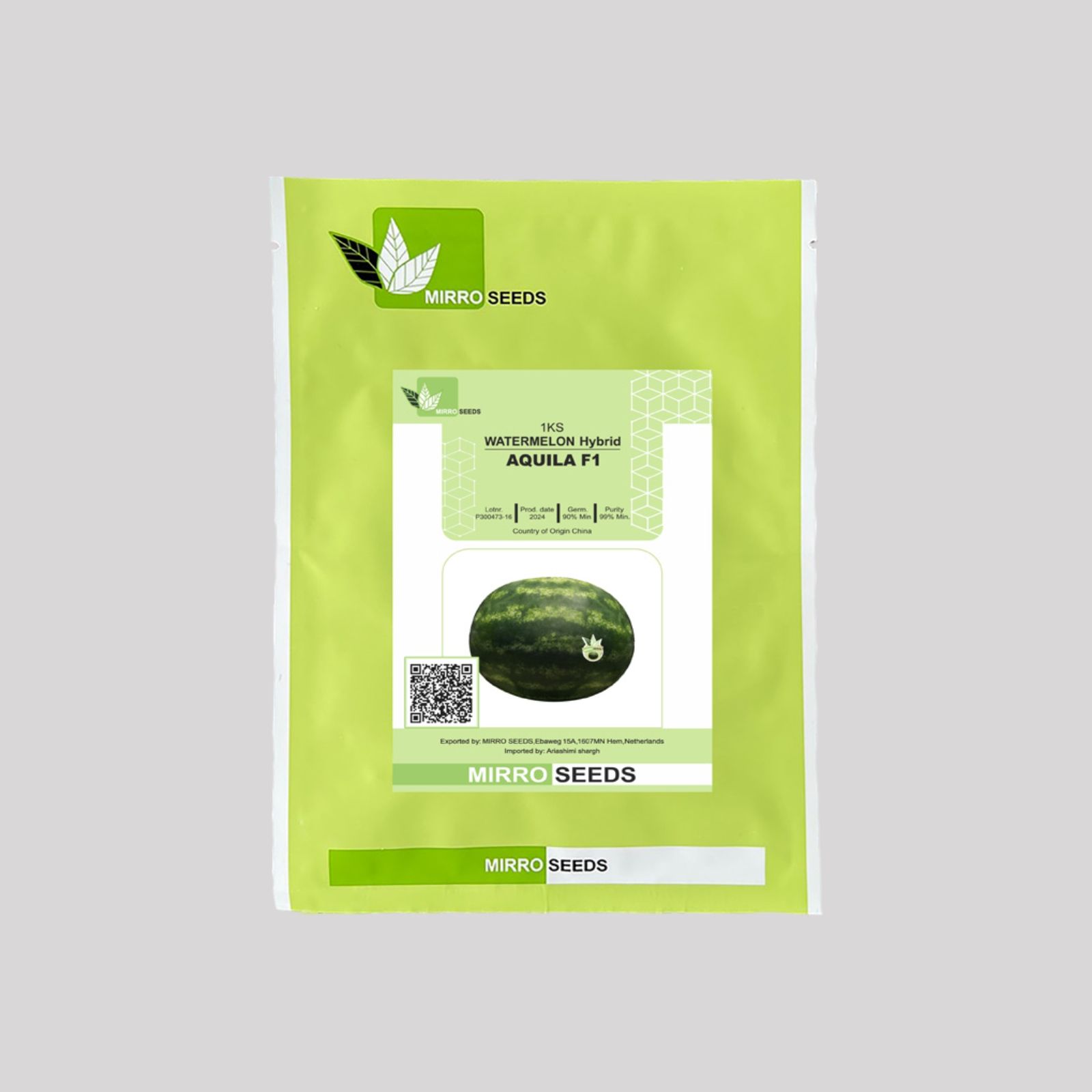 بذر هیبرید هندوانه آکویلا F1