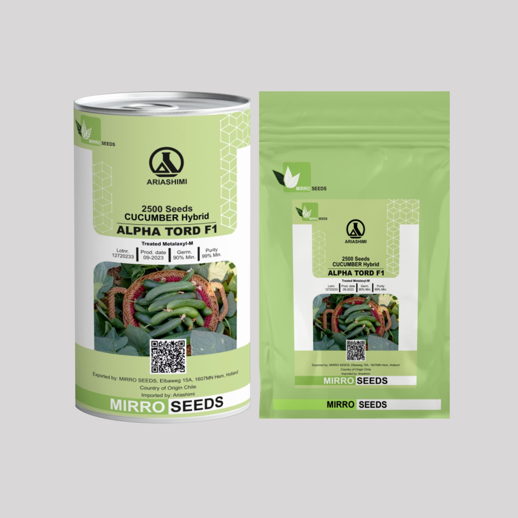 بذر هیبرید خیار آلفا ترد F1