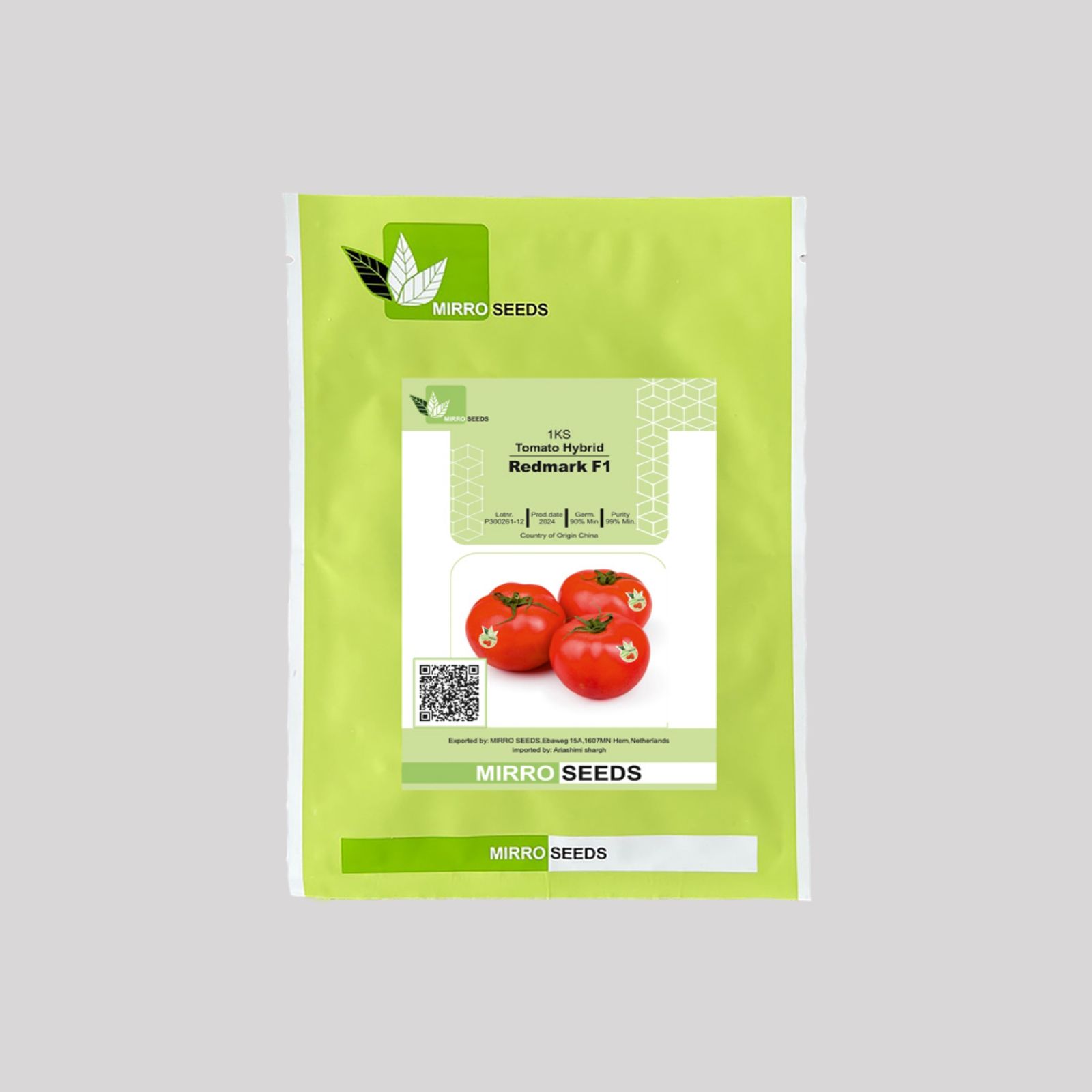 بذر هیبرید گوجه فرنگی رد مارک F1