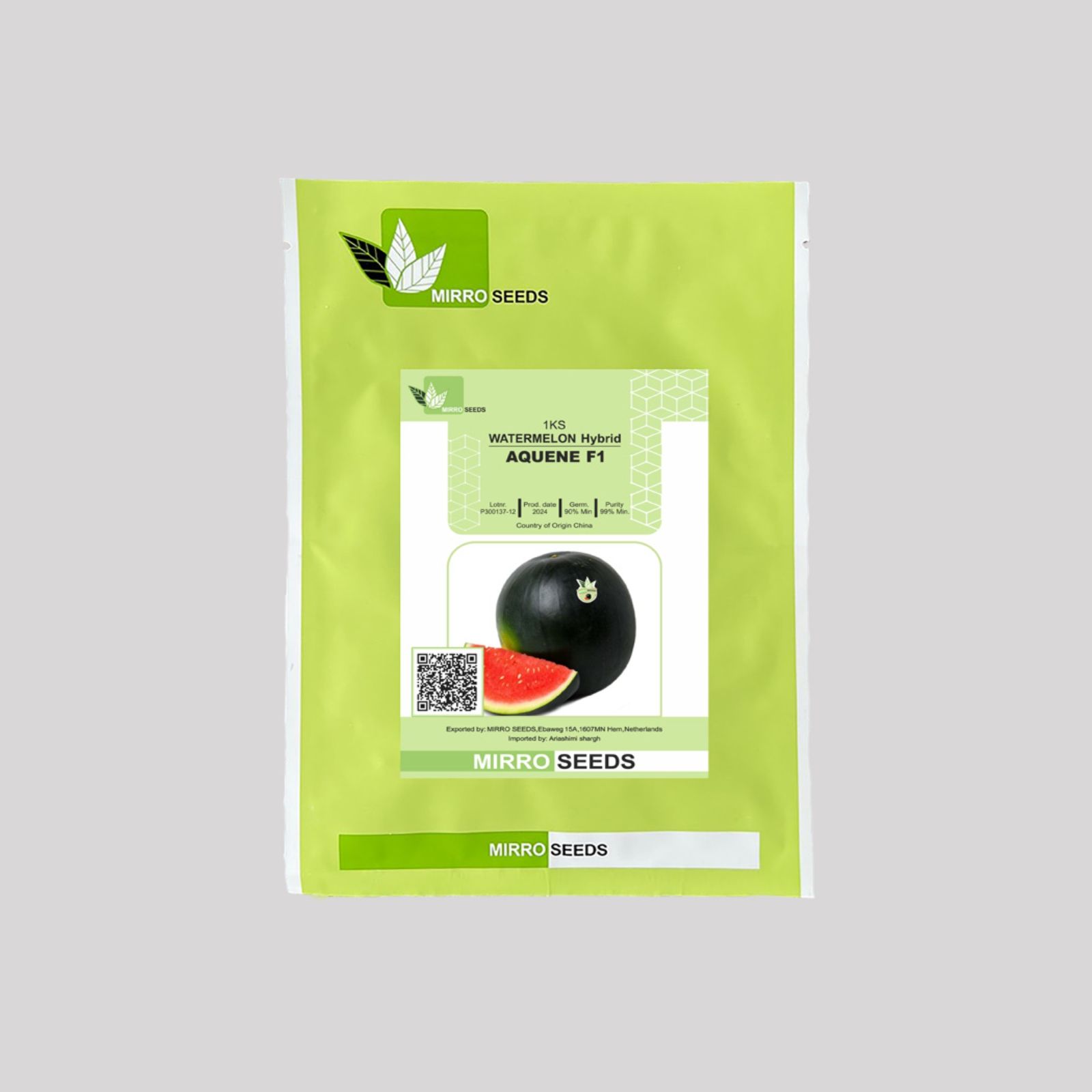 بذر هیبرید هندوانه آکوین F1